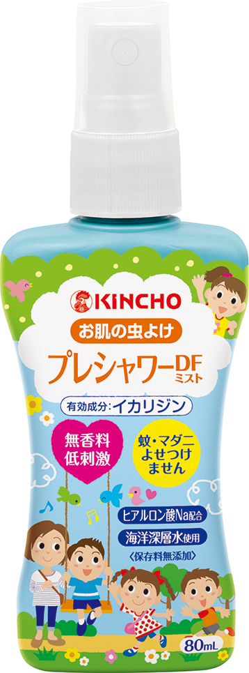 お肌の虫よけ プレシャワーDFミスト 無香料80mL | よめるネット