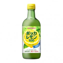 ポッカレモン100（450ml）：手軽に使えるレモン果汁です。