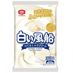 15枚 白い風船 コクうまミルククリーム